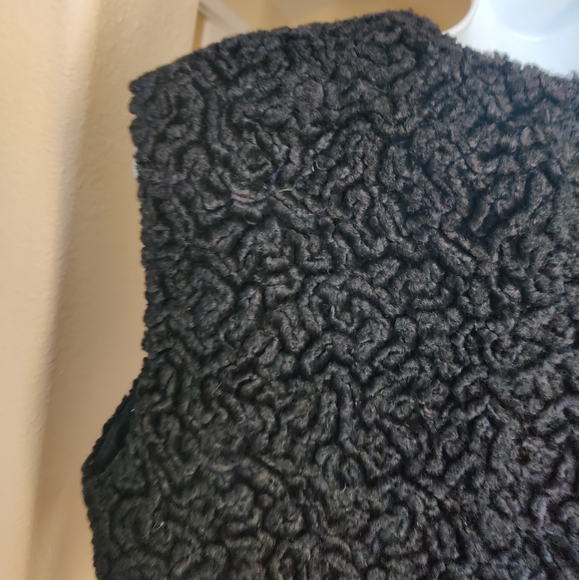 S. Eisenberg California VTG Curl LambsWool Vest - Picture 4 of 5